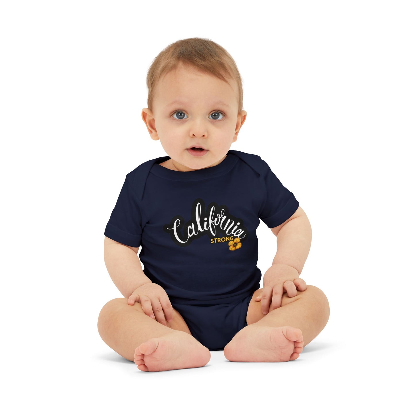California - Infant - On Dark & Light Colored Jersey Onsie👕