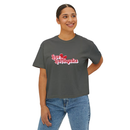 Love for Los Angeles - Woman's Boxy Tee 👕