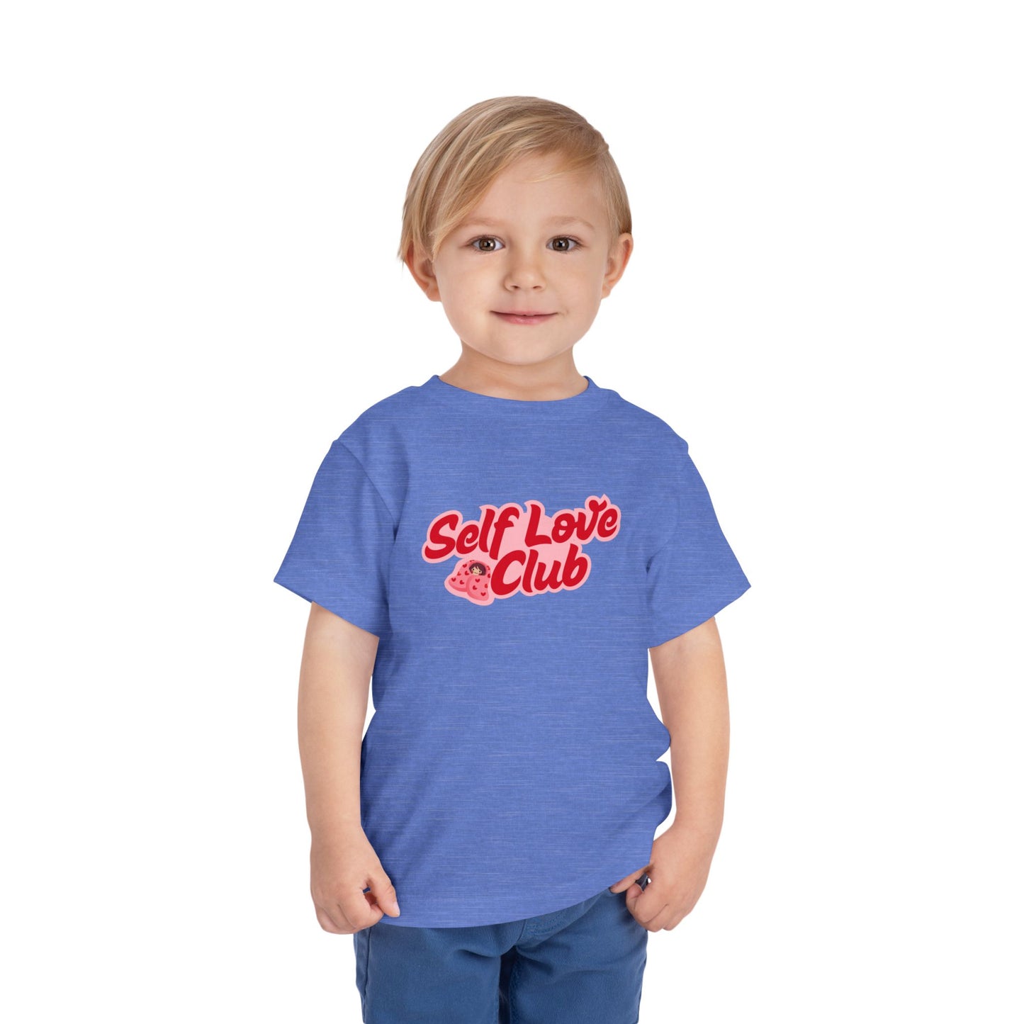 Self Love Club - Toddler/Kid - Front Print on Light & Dark Tees👕