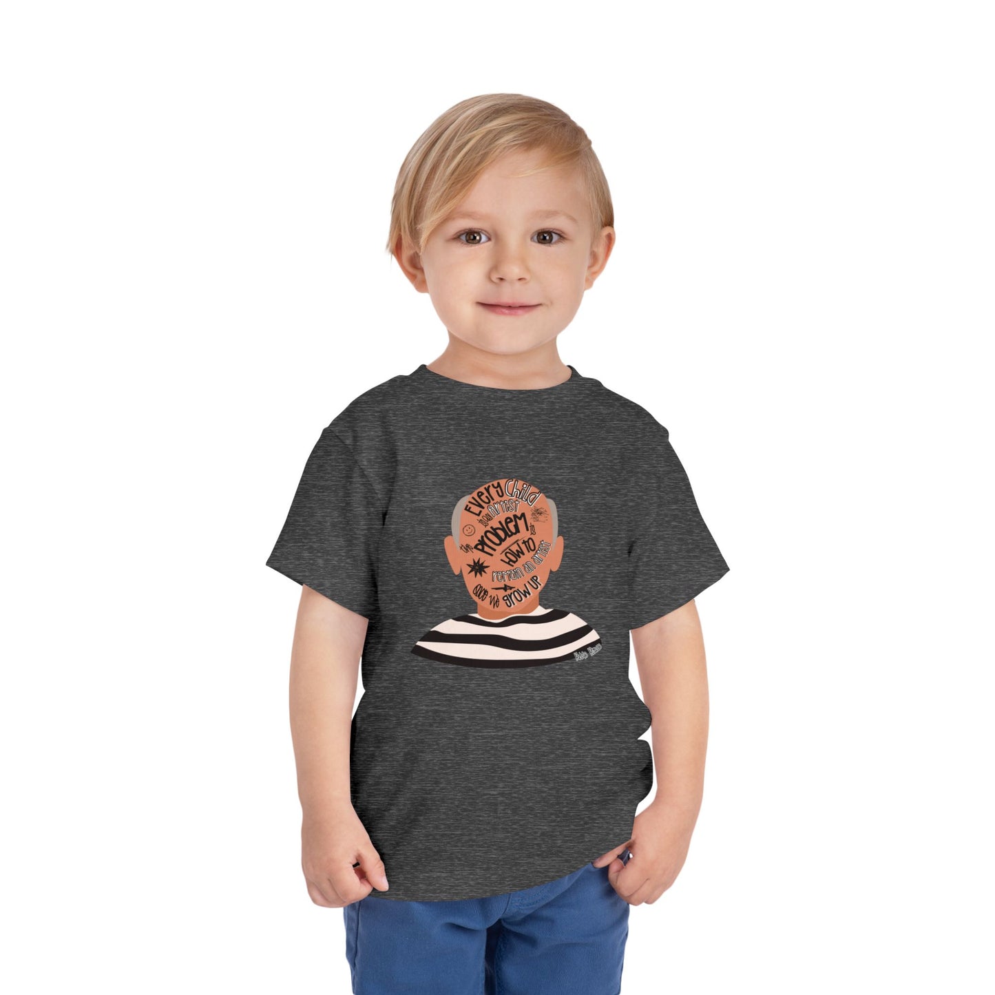 Every Child Is An Artist - Unisex Toddler/Kid - Front Print on Light & Dark Tees👕