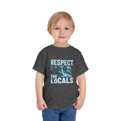 Respect Locals - Front Print on Light & Dark Tees 👕