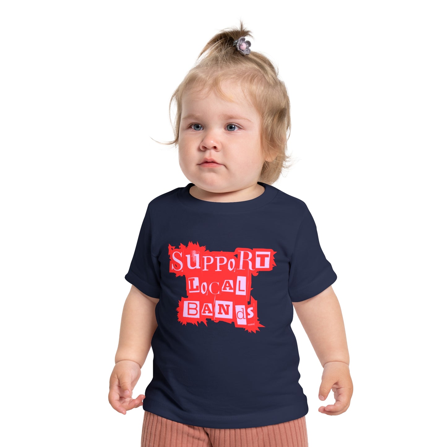 Support Local Bands Punk - Unisex Baby/Toddler - on Light & Dark Tees👕