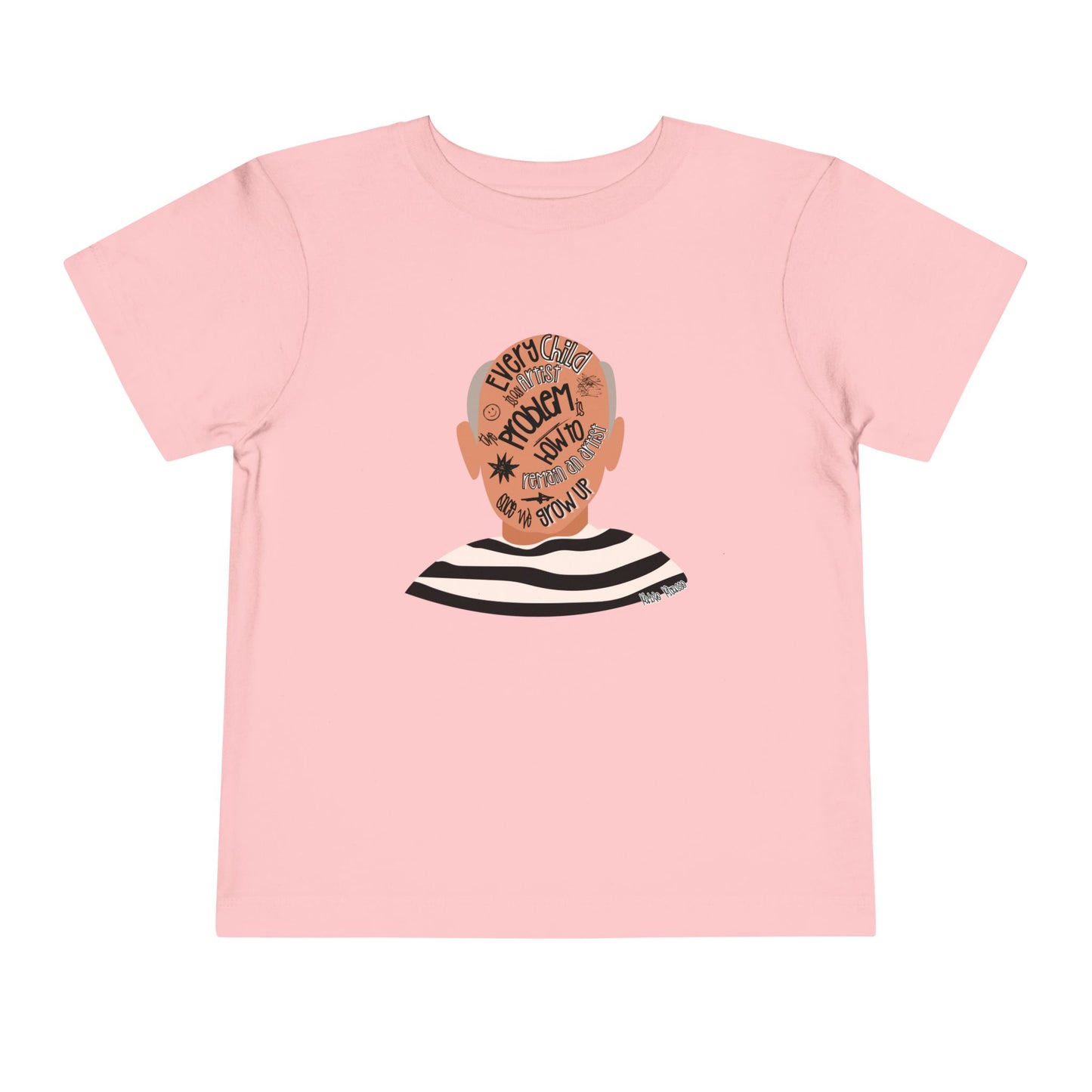 Every Child Is An Artist - Unisex Toddler/Kid - Front Print on Light & Dark Tees👕