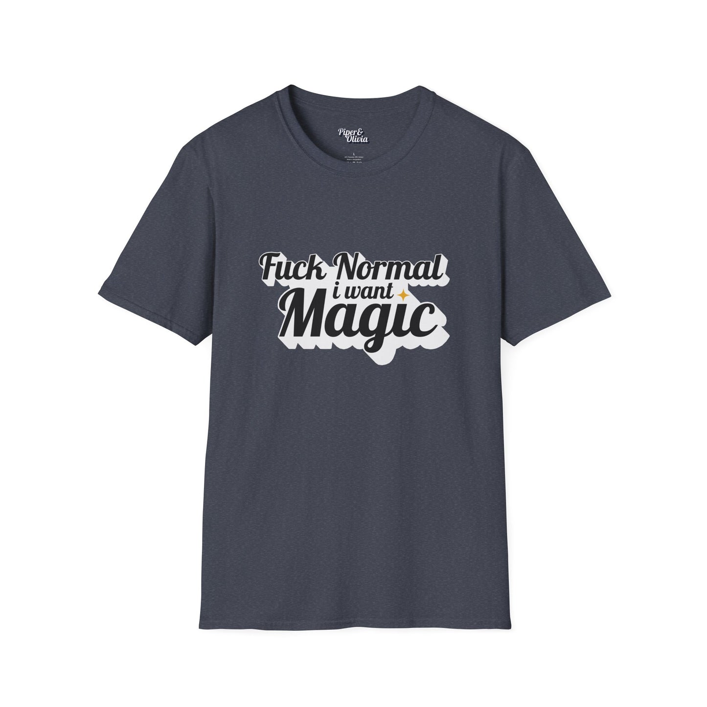 F Normal - Unisex - On Dark and Light Colored Tee👕