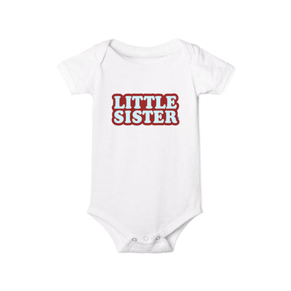Little Sister - Unisex Baby - on Light & Dark Onsies👕