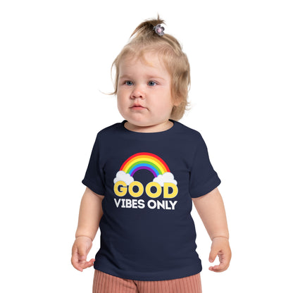 Good Vibes Only - Unisex Baby/Toddler - on Light & Dark Tees👕