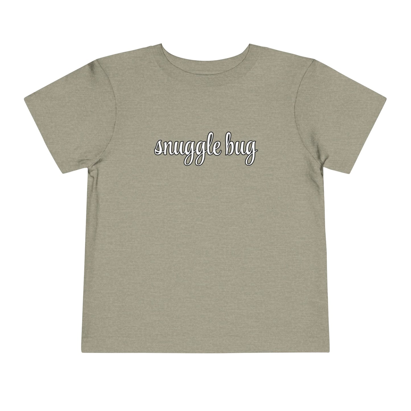 Snuggle Bug - Unisex Toddler/Kid - Front Print on Light & Dark Tees👕