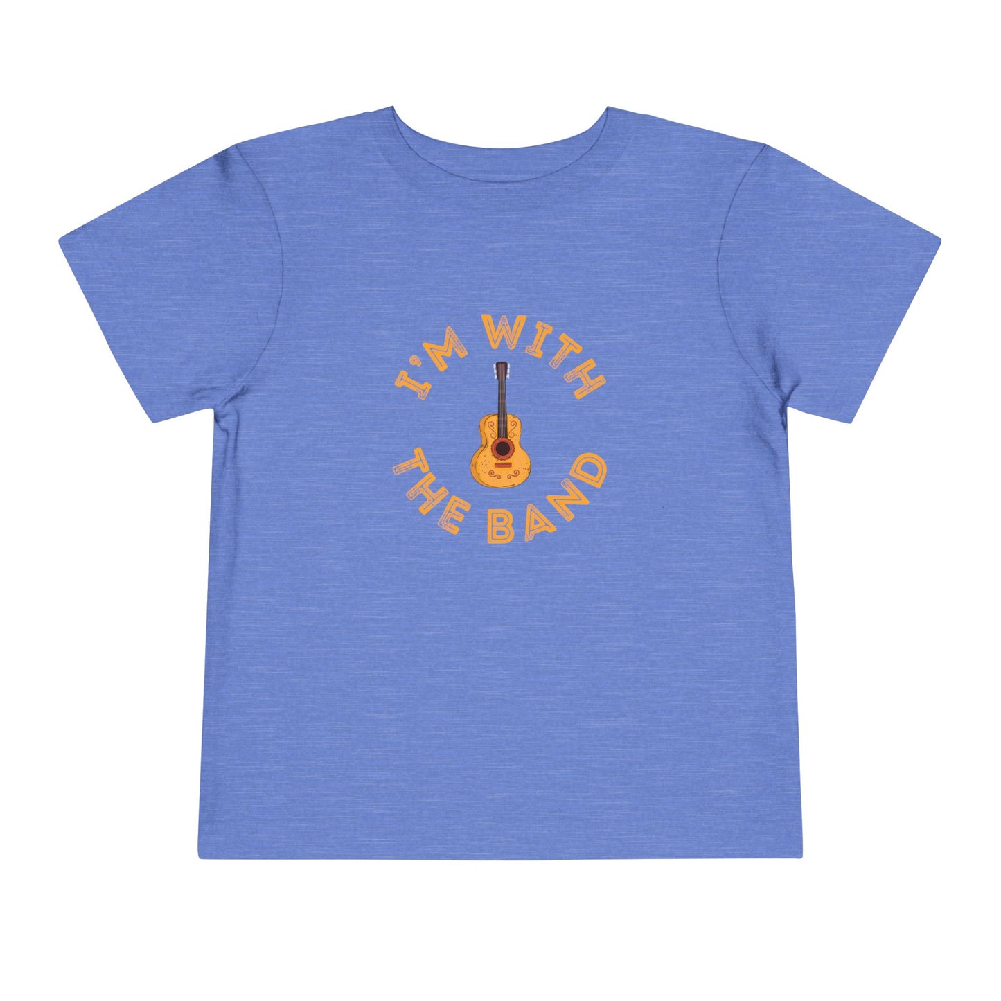 With The Band - Unisex Toddler/Kid - Front & Back Print on Light & Dark Tees👕