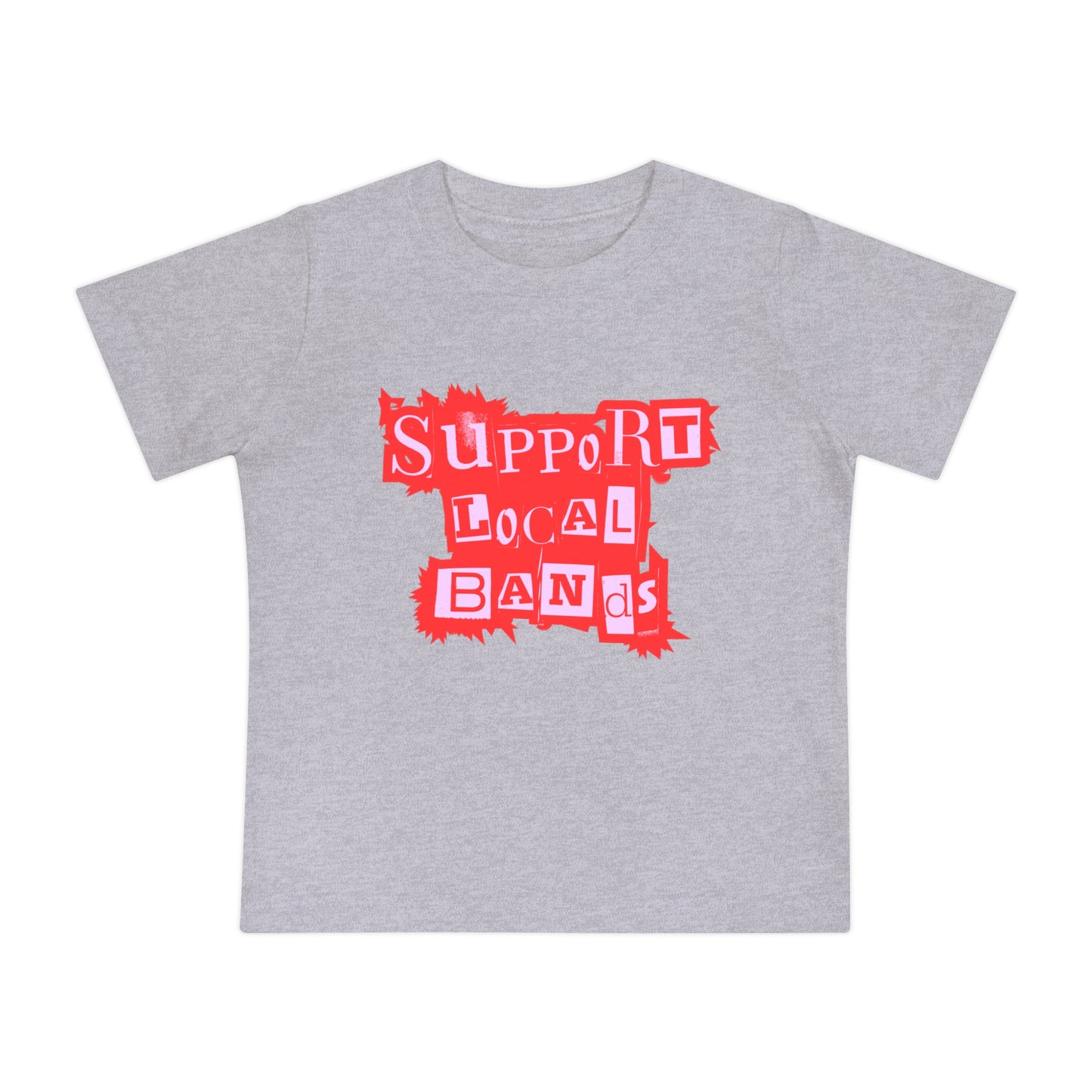 Support Local Bands Punk - Unisex Baby/Toddler - on Light & Dark Tees👕