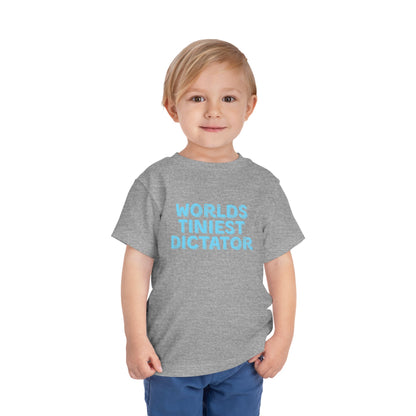 Tiniest Dictator - Unisex Toddler/Kid - Front & Back Print on Light & Dark Tees👕