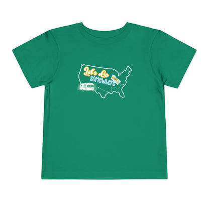Let's Go Somewhere - Unisex Toddler/Kid - Front Print on Light & Dark Tees👕