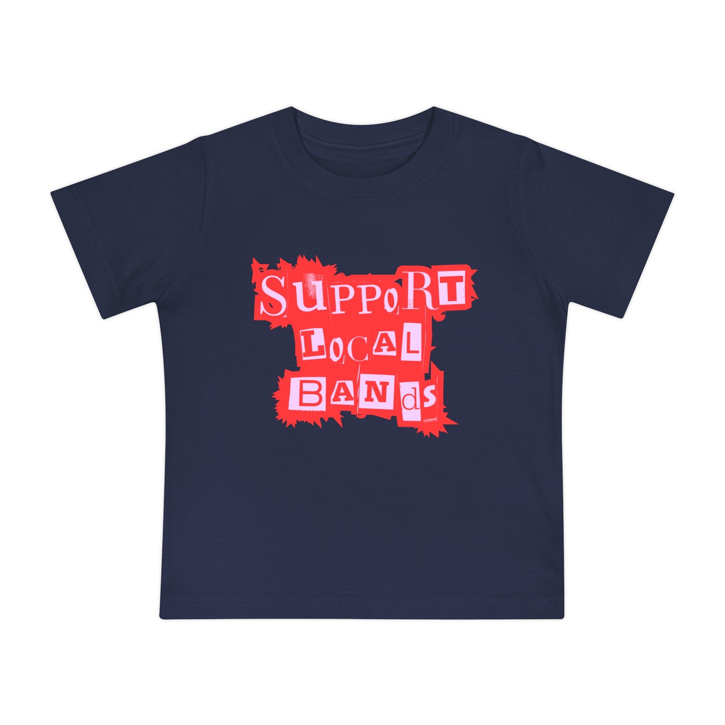 Support Local Bands Punk - Unisex Baby/Toddler - on Light & Dark Tees👕