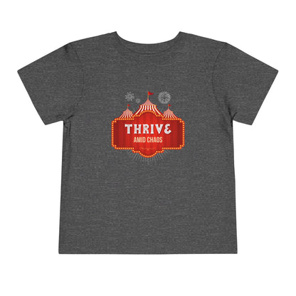 Thrive Amid Chaos - Unisex Toddler/Kid - Front  Print on Light & Dark Tees 👕