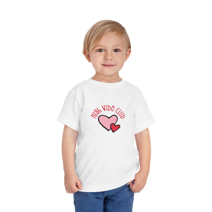 High Vibe Club - Toddler Unisex - Front and Back Print on Light & Dark Tees👕