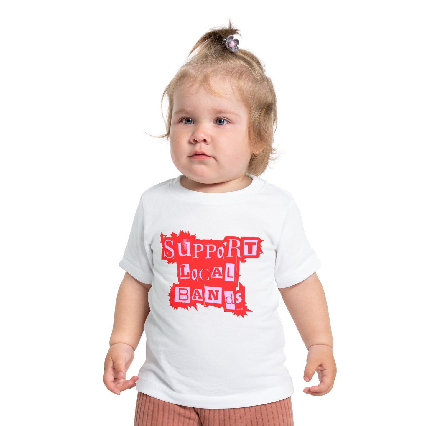 Support Local Bands Punk - Unisex Baby/Toddler - on Light & Dark Tees👕