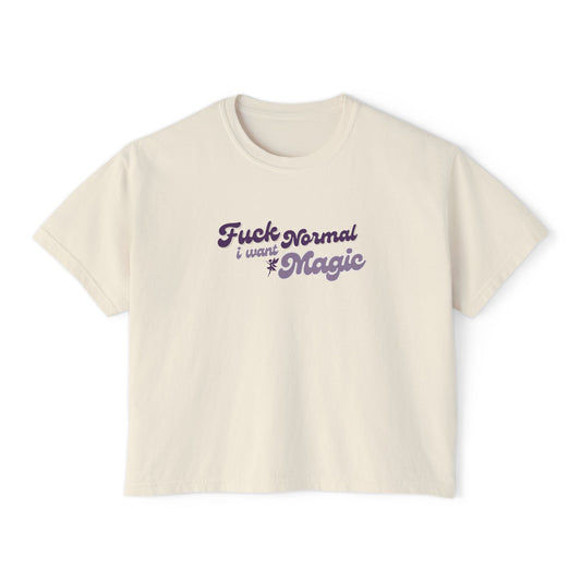 I Want Magic - Woman's Boxy Tee 👕