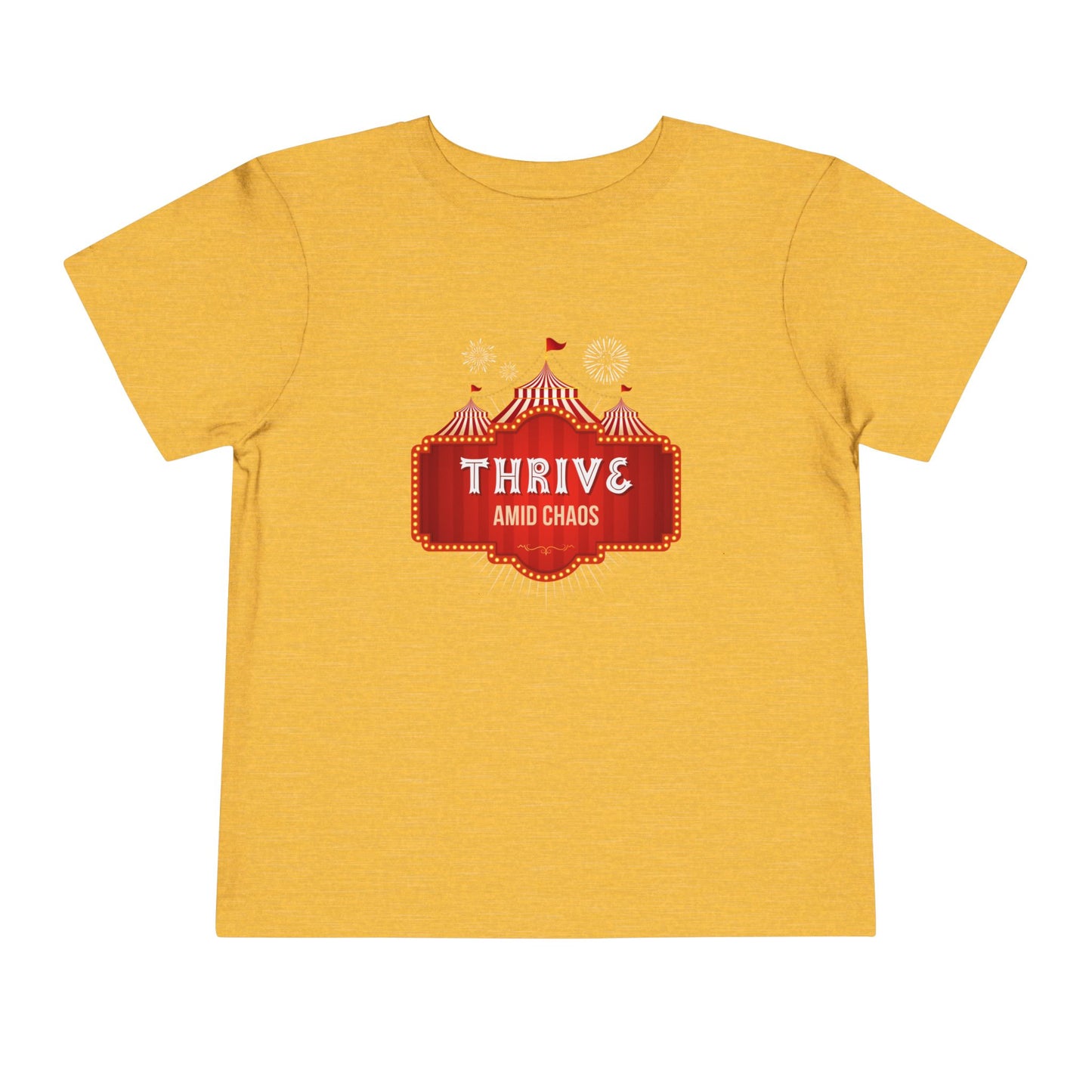 Thrive Amid Chaos - Unisex Toddler/Kid - Front  Print on Light & Dark Tees 👕