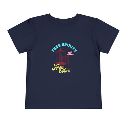 Free Spirits - Toddler Unisex - Front Print on Light & Dark Tees👕