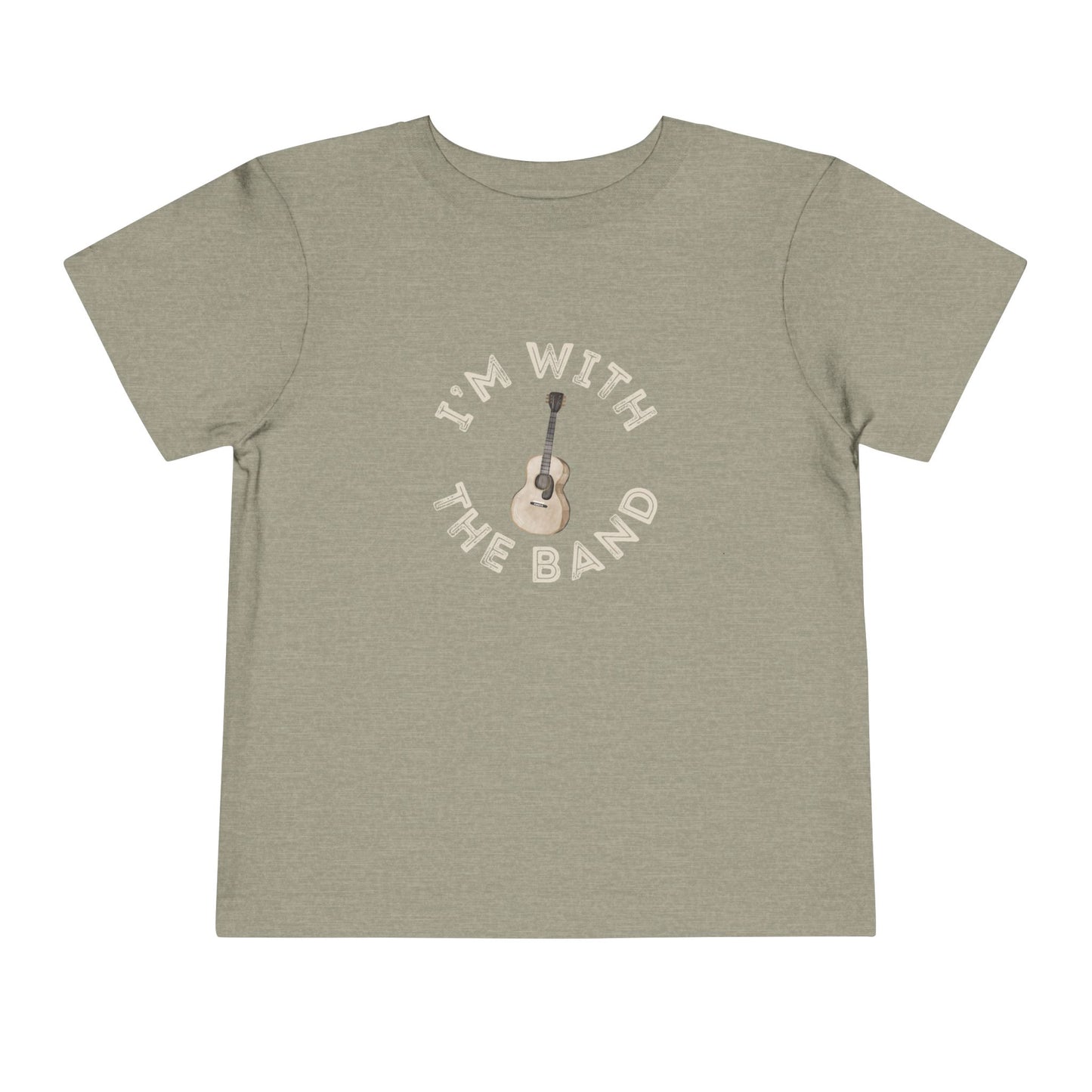 With The Band - Unisex Toddler/Kid - Front & Back Print on Light & Dark Tees👕