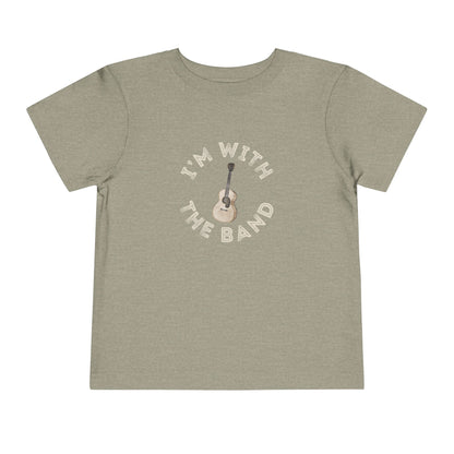 With The Band - Unisex Toddler/Kid - Front & Back Print on Light & Dark Tees👕