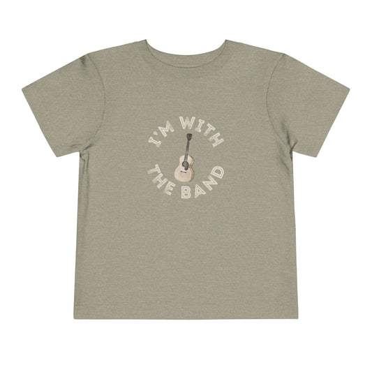 With The Band - Unisex Toddler/Kid - Front & Back Print on Light & Dark Tees👕