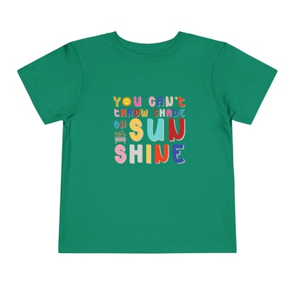 Can't Throw Shade - Front Print on Light & Dark Tees 👕