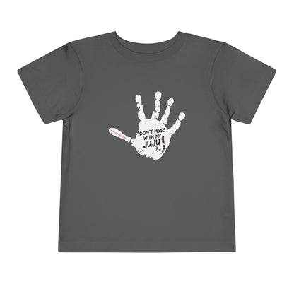 Mess With My Juju - Unisex Toddler/Kid - Front  Print on Light & Dark Tees 👕