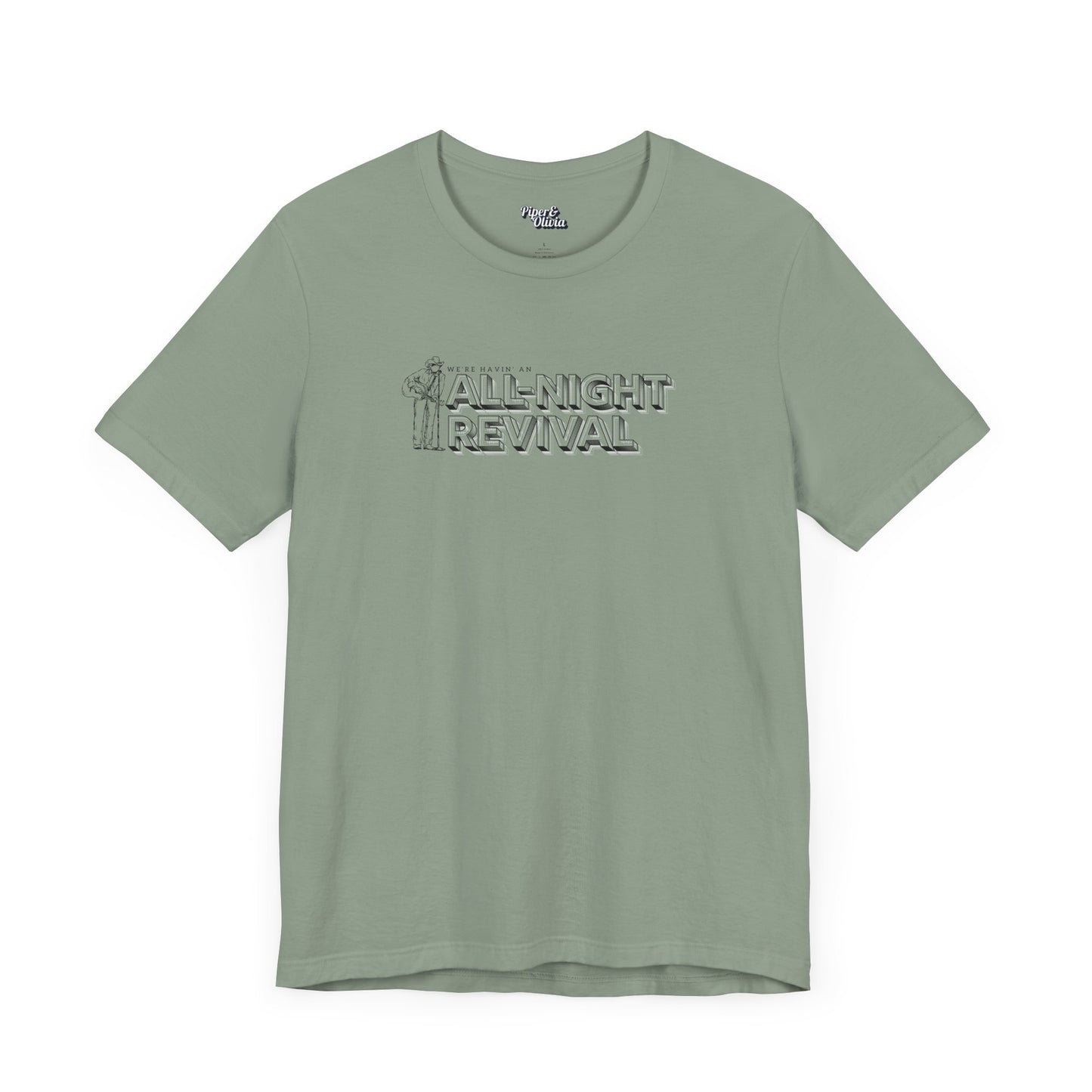 All Night Revival - Unisex Fit - Dark & Light Tees 👕