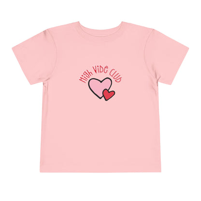 High Vibe Club - Toddler Unisex - Front and Back Print on Light & Dark Tees👕