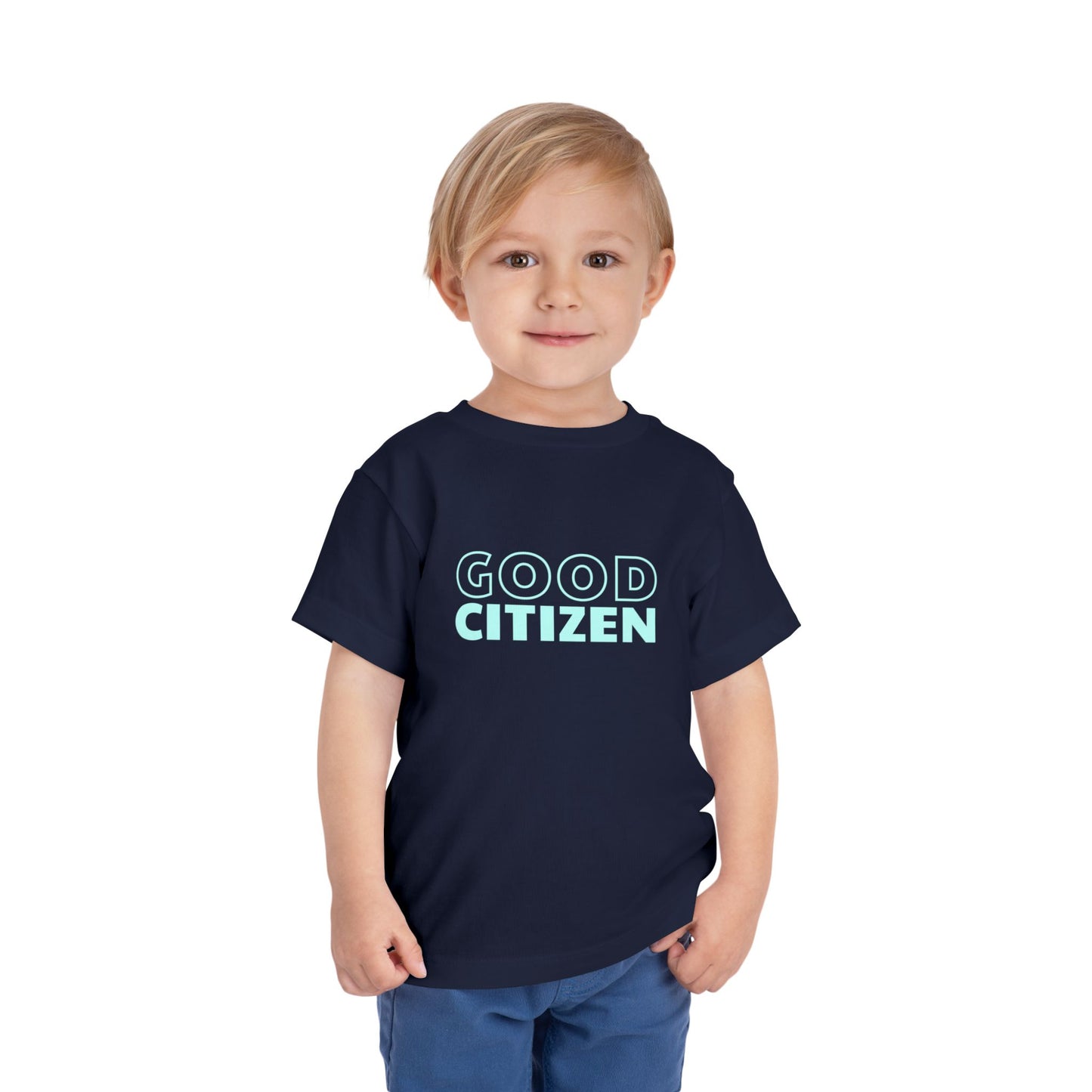 Good Citizen - Unisex Toddler/Kid - Front Print on Light & Dark Tees 👕