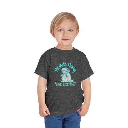 Karma Vibe - Toddler Unisex - Front Print on Light & Dark Tees👕