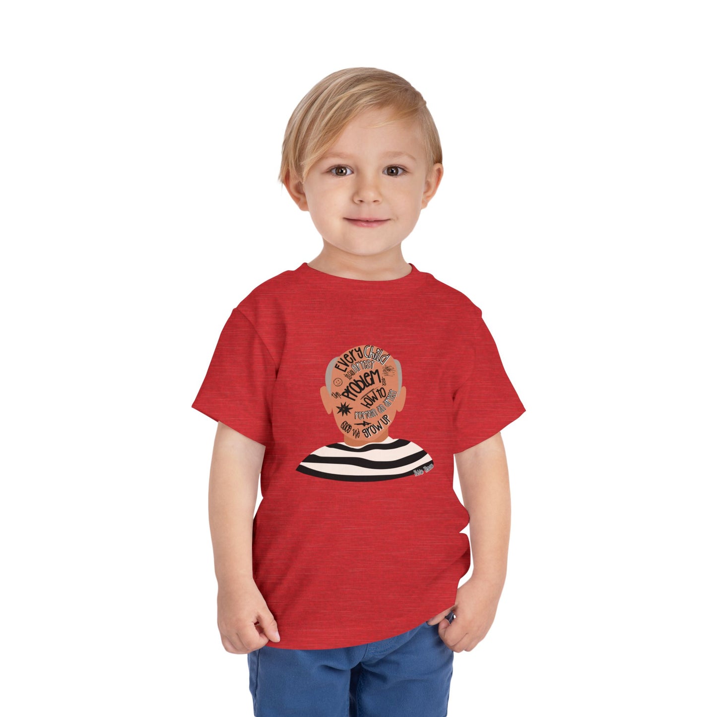 Every Child Is An Artist - Unisex Toddler/Kid - Front Print on Light & Dark Tees👕