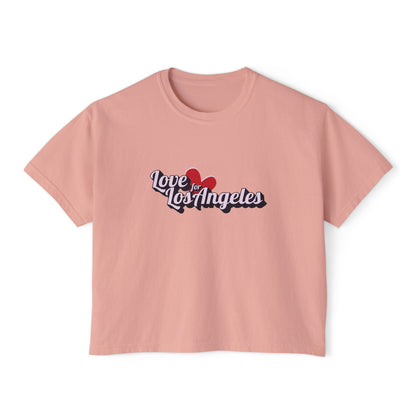 Love for Los Angeles - Woman's Boxy Tee 👕