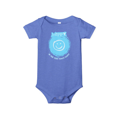Happy Is The Vibe - Unisex Baby - on Light & Dark Onsies👕