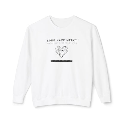 Head & Heart, Have Mercy - Unisex - On Dark Lightweight Crewneck Sweatshirt 👕
