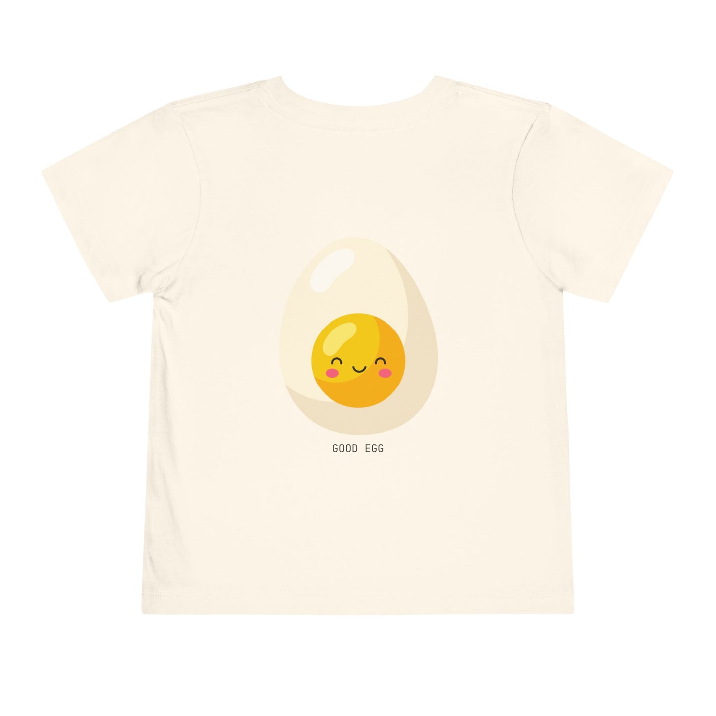 Good Egg - Unisex Toddler/Kid - Front  Back Print on Light & Dark Tees 👕