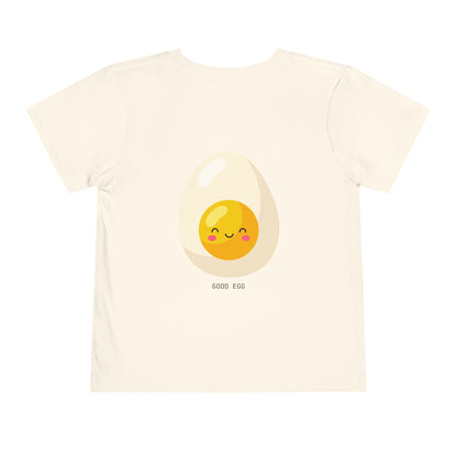 Good Egg - Unisex Toddler/Kid - Front  Back Print on Light & Dark Tees 👕