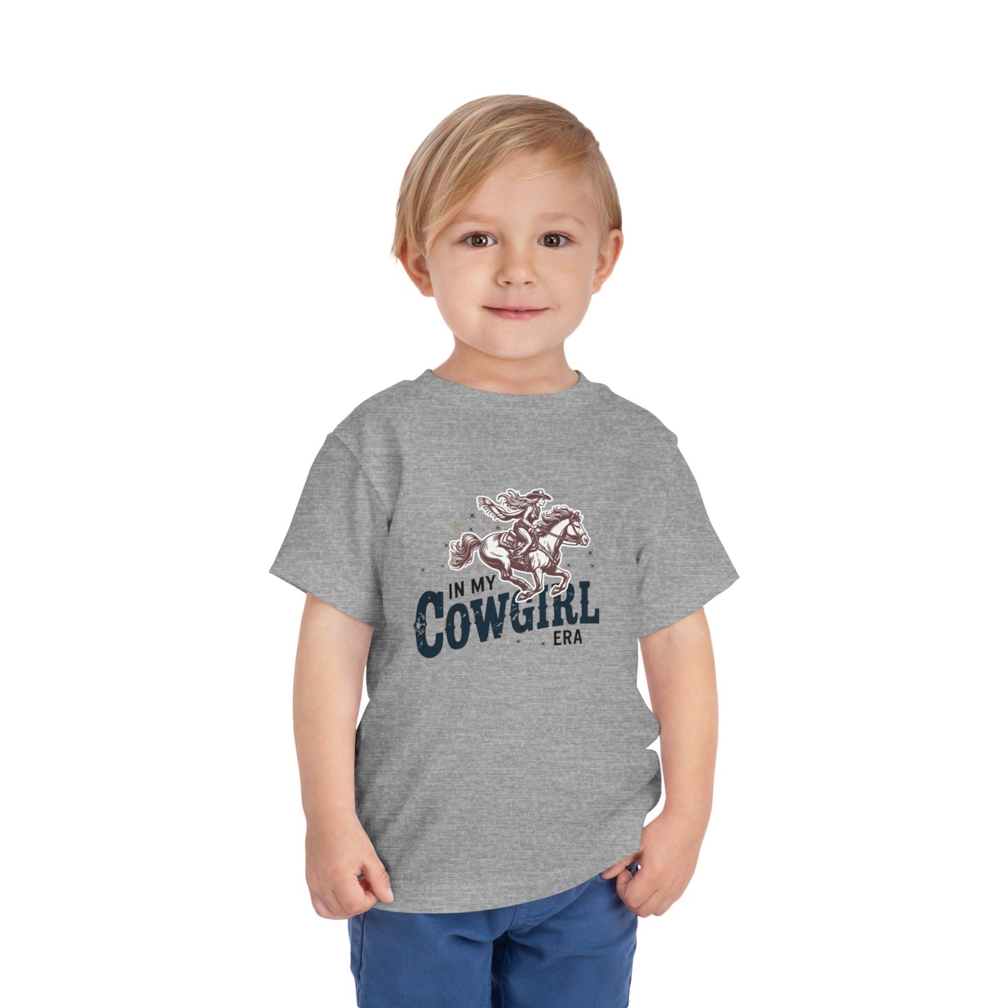 Cowgirl Era - Unisex Toddler/Kid - Front Print on Light & Dark Tees👕