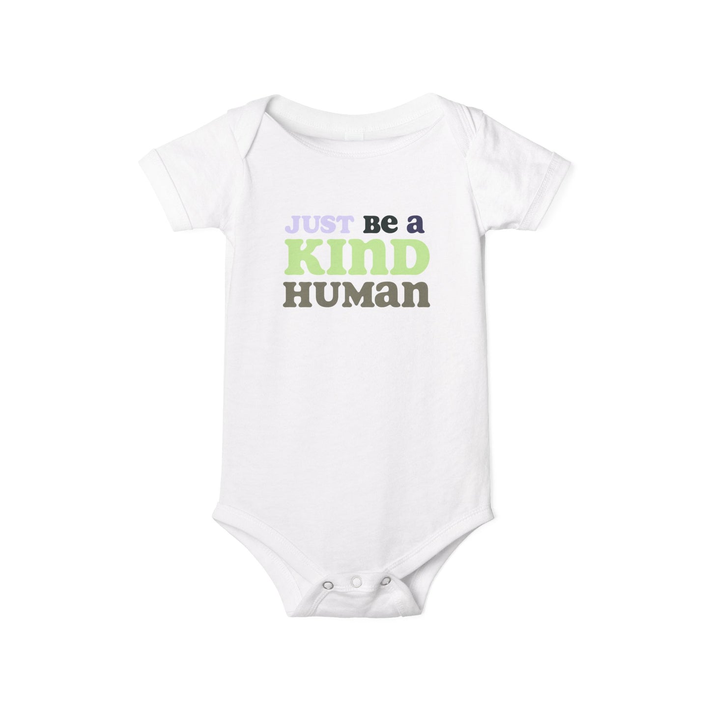 Kind Human - Unisex Baby - on Light & Dark Onsies👕