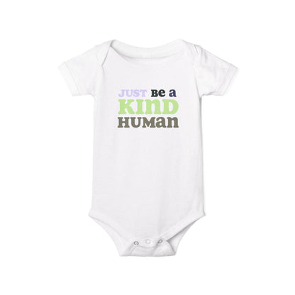 Kind Human - Unisex Baby - on Light & Dark Onsies👕