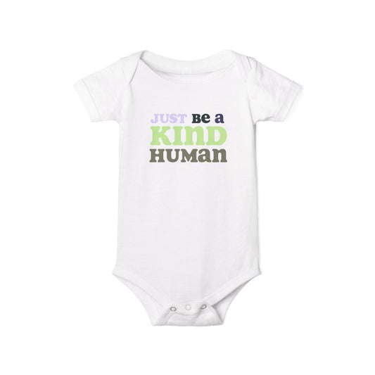Kind Human - Unisex Baby - on Light & Dark Onsies👕