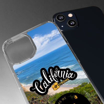 Rebuild California  - Phone Case - Clear Cases with Sunset Design📱