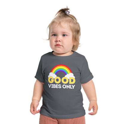 Good Vibes Only - Unisex Baby/Toddler - on Light & Dark Tees👕