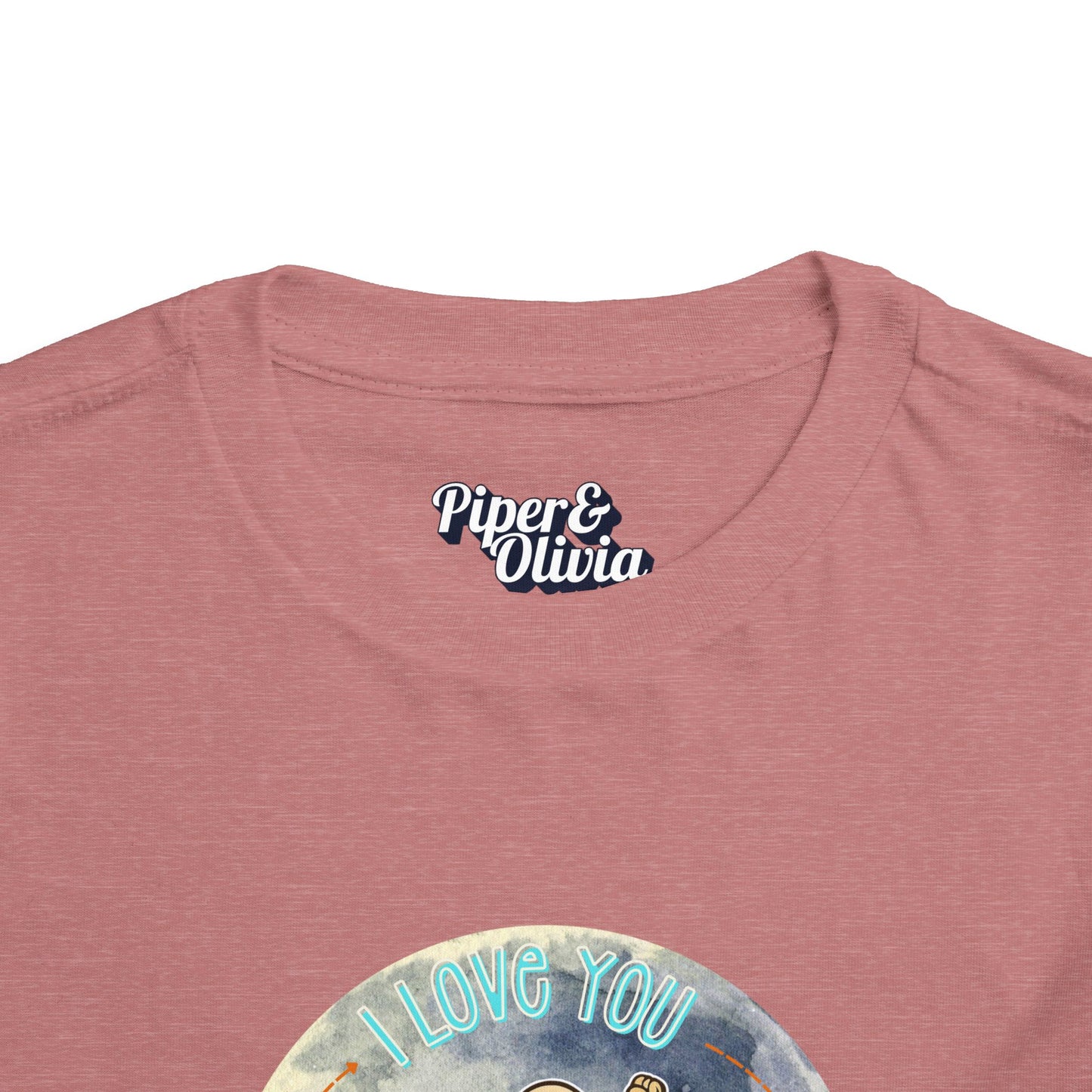 To The Moon - Unisex Toddler/Kid - Front  Print on Light & Dark Tees 👕