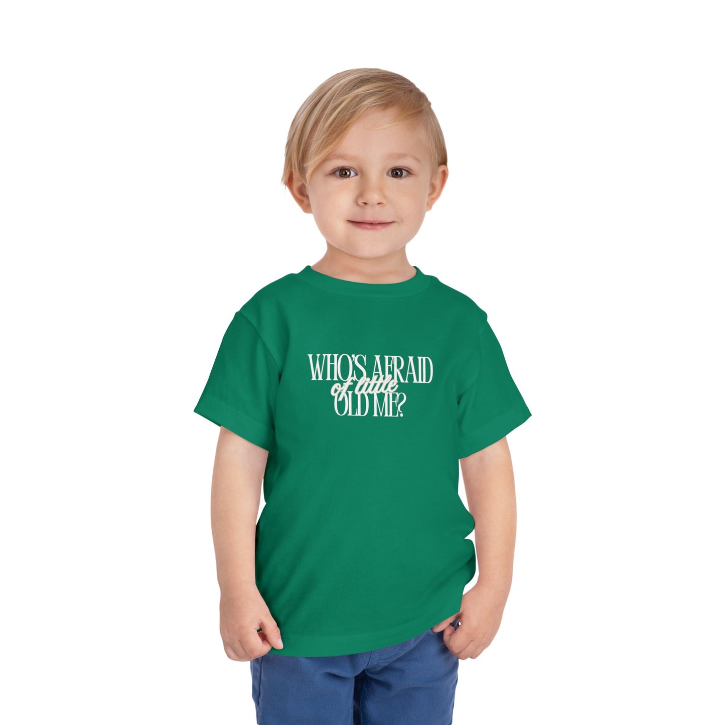 Little Old Me - Unisex Toddler/Kid - Front & Back Print on Light & Dark Tees👕