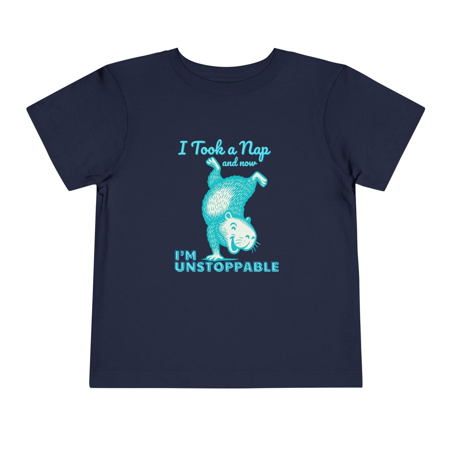 Unstoppable - Unisex Toddler/Kid - Front  Print on Light & Dark Tees 👕