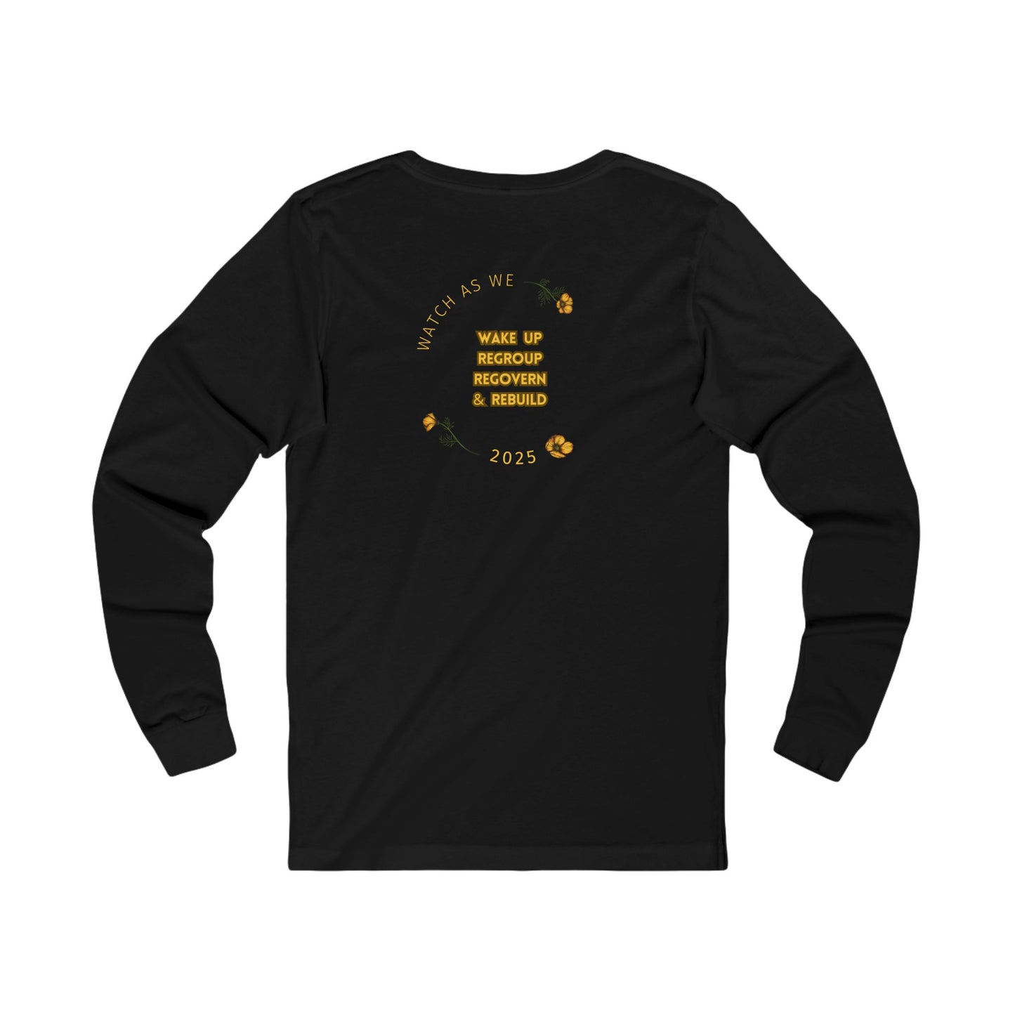 Rebuild California  - Unisex - Long Sleeve Tee 👕