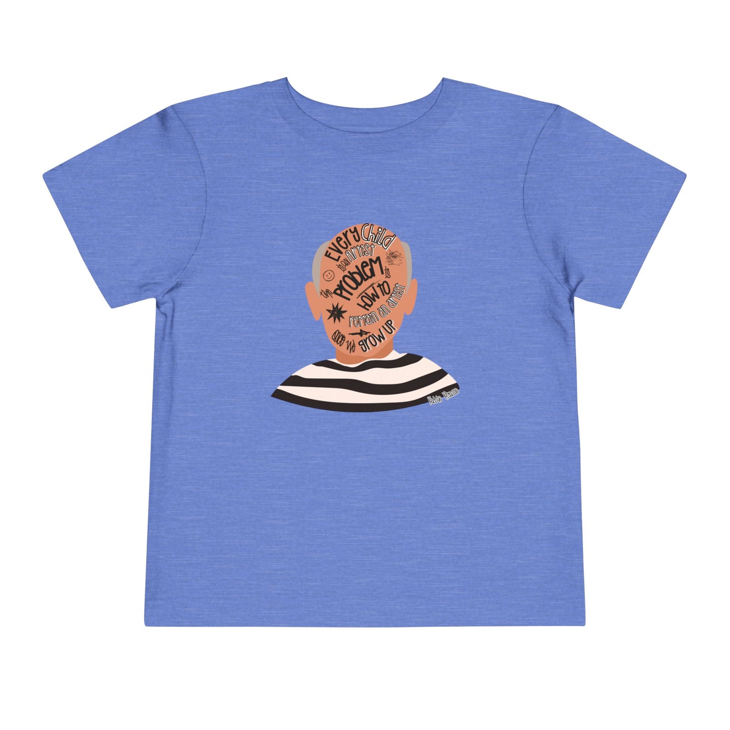 Every Child Is An Artist - Unisex Toddler/Kid - Front Print on Light & Dark Tees👕