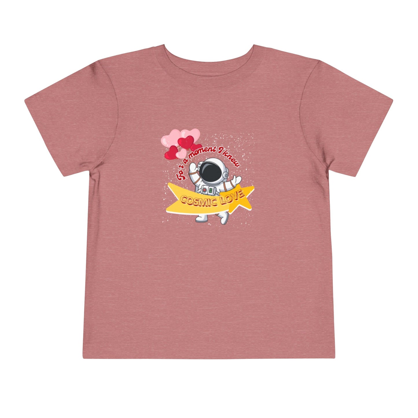 Cosmic Love - Unisex Toddler/Kid - Front Print on Light & Dark Tees👕
