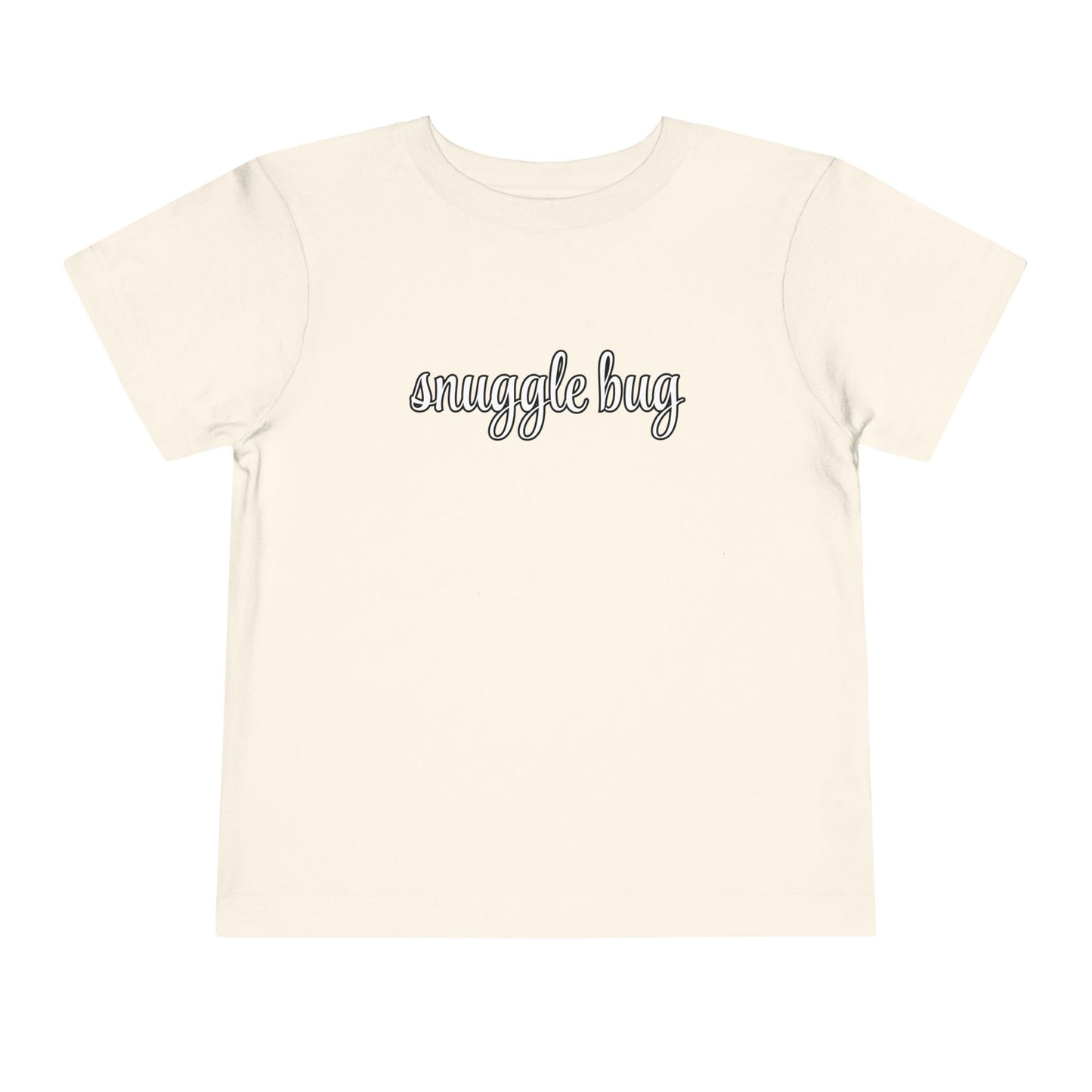 Snuggle Bug - Unisex Toddler/Kid - Front Print on Light & Dark Tees👕